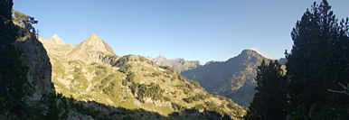 View from the Col above Renclusa Hut